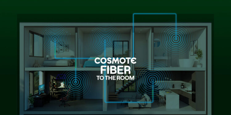 COSMOTE Fiber Τo Τhe Room: Οπτική ίνα σε κάθε δωμάτιο του σπιτιού για κορυφαία εμπειρία internet παντού
