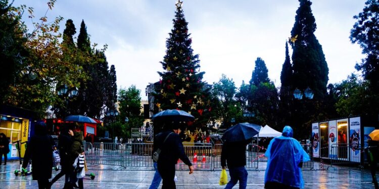 Βροχερός καιρός και χαμηλές θερμοκρασίες μέχρι τα Χριστούγεννα – Αναλυτική πρόγνωση