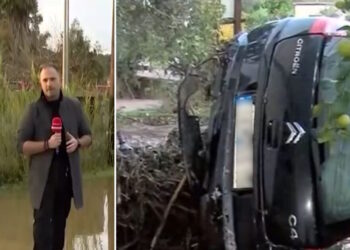 Κακοκαιρία Byron: Αυτοκίνητο βρέθηκε σε σπίτι στο Γύθειο – Με κανό στους δρόμους της Φοινικούντας