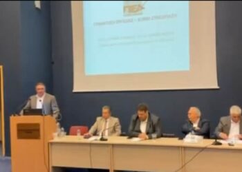 Παρέμβαση Κασόλα στην κοινή συνεδρίαση ΠΕΔ Δυτικής Ελλάδας και ΠΕΔ Ιονίων Νήσων, παρουσία του υπουργού Θ. Λιβάνιου