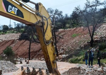 Κακοκαιρία Byron: Ξεπέρασε τα 280 χιλιοστά το ύψος βροχής στην Παλαιοκούνδουρα Μάνδρας