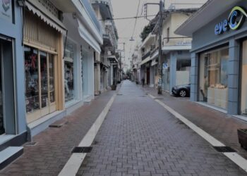 Επαναλειτουργία των μπαρών ελεγχόμενης πρόσβασης στον πεζόδρομο του κέντρου Μεσολογγίου