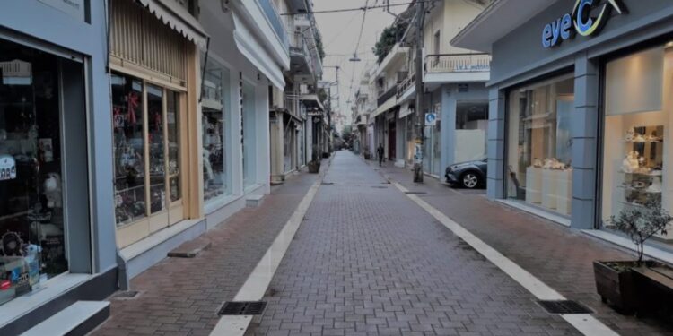 Επαναλειτουργία των μπαρών ελεγχόμενης πρόσβασης στον πεζόδρομο του κέντρου Μεσολογγίου