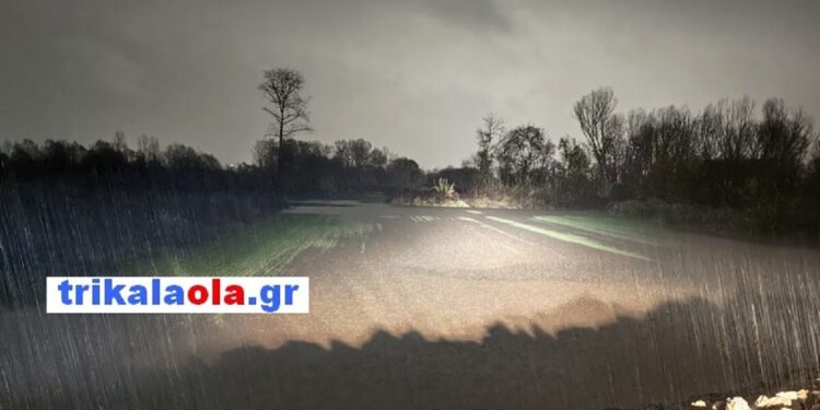 Κακοκαιρία Byron: Ξεχείλισε ο Πηνειός στα Τρίκαλα – Ο Ληθαίος σκέπασε την υπό ανέγερση γέφυρα Αγίου Κωνσταντίνου