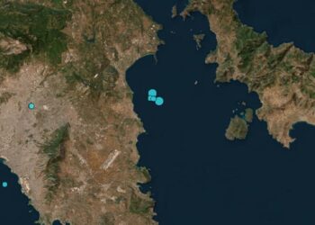 Διπλός σεισμός 2,9 και 2,7 Ρίχτερ ανοικτά της Ραφήνας, έγινε αισθητός στην Αττική