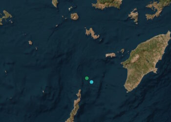 Διπλός σεισμός 3,4 Ρίχτερ ανάμεσα σε Κάρπαθο και Ρόδο – Στη θάλασσα το επίκεντρο των δονήσεων