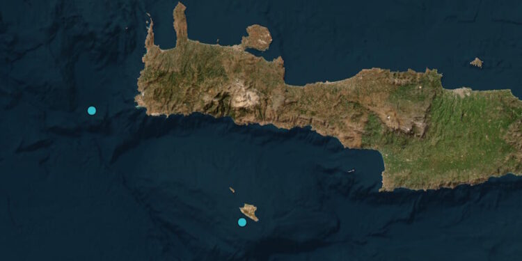 Σεισμός 3,2 Ρίχτερ στη Γαύδο – Στα 10,5 χιλιόμετρα το εστιακό βάθος