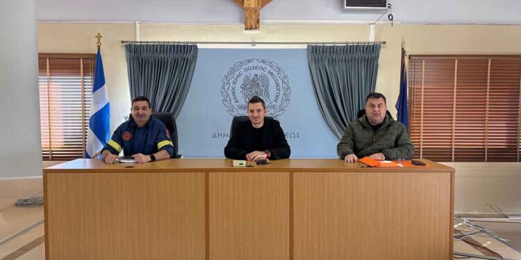 Δήμος Μεσολογγίου: Σύσκεψη για την αντιμετώπιση εκτάκτων αναγκών από χιονοπτώσεις και παγετό