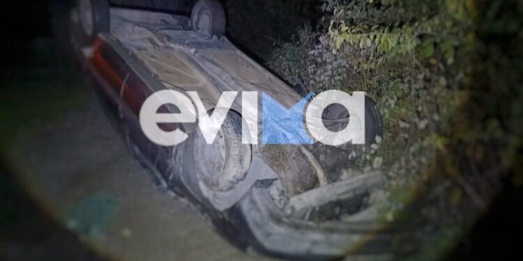 Θανατηφόρο τροχαίο στην Εύβοια: Αυτοκίνητο έπεσε από γέφυρα, νεκρός ο οδηγός