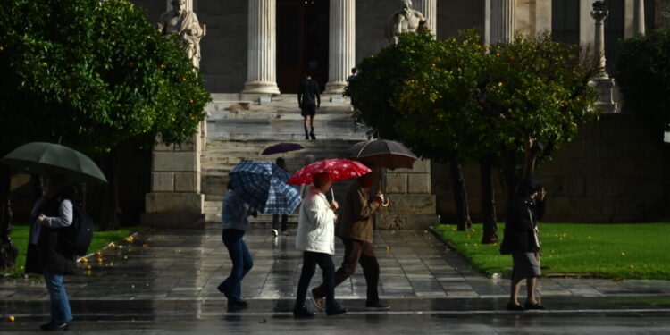 Η κακοκαιρία Byron έφερε ρεκόρ βροχόπτωσης στο κέντρο της Αθήνας