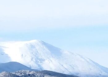 Η κακοκαιρία Byron «έντυσε» στα λευκά τα βουνά της Κρήτης