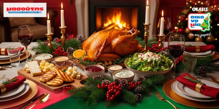 Το τραπέζι των γιορτών, όπως το ονειρευόμαστε – με ποιότητα και προσφορές από τα σούπερ μάρκετ Μασούτης