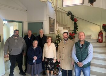 Επίσκεψη της ΔΕΕΠ Αιτωλοακαρνανίας στο Γηροκομείο της Χριστιανικής Ένωσης Αγρινίου