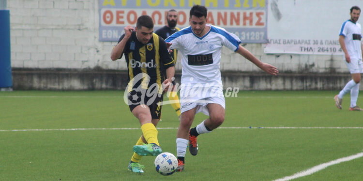 Ισοπαλία 1-1 ΑΕΚ Αγίου Κωνσταντίνου και Αμφίλοχος σε καλό ματς (φωτορεπορτάζ)