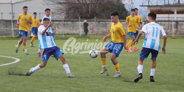 Ισόπαλοι 1-1 οι Άτλαντες Αγρινίου με τις Ελπίδες Αγρινίου (φωτορεπορτάζ)