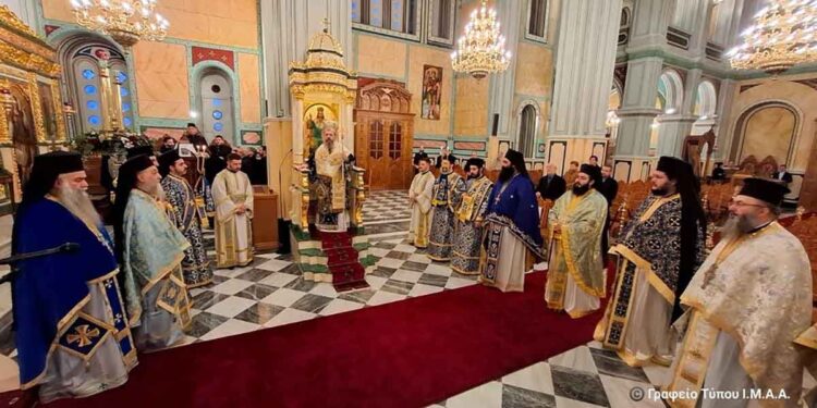 Έναρξη επετειακού έτους 2026 στην Μητρόπολη Αιτωλίας και Ακαρνανίας