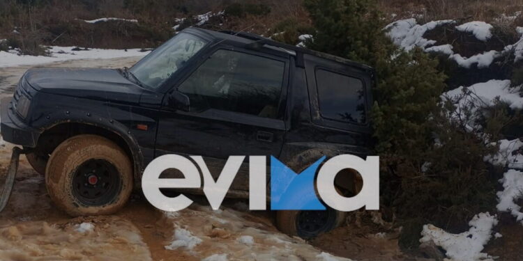 Εύβοια: Τέσσερις νέοι εγκλωβίστηκαν για ώρες στα χιόνια στην περιοχή της Λίμνης στη Σέττα