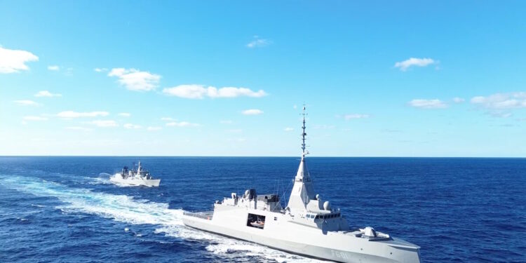 Νίκος Δένδιας: Υποδεχόμαστε τον «Κίμωνα» την πρώτη ελληνική φρεγάτα Belharra, σύμβολο νέας εποχής για το Πολεμικό Ναυτικό