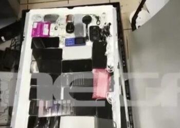 Φωκίδα: Προσπάθησαν να περάσουν στις φυλακές Μαλανδρίνου τηλεόραση γεμάτη κινητά τηλέφωνα και ηλεκτρικές συσκευές