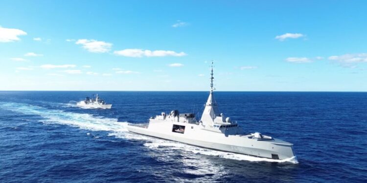 Belharra: Πώς το Πολεμικό Ναυτικό θα καλωσορίσει τη φρεγάτα «Κίμων» – Η υποδοχή με τα 6 πολεμικά, το θωρηκτό «Αβέρωφ» και την τριήρη «Ολυμπιάς»