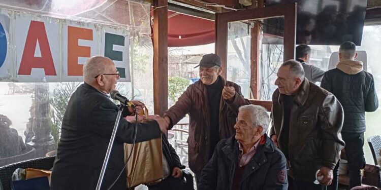 Αμφιλοχία: Έκοψε την πρωτοχρονιάτικη πίτα του το Σωματείο Συνταξιούχων ΟΑΕΕ Ακαρνανίας (φωτο)