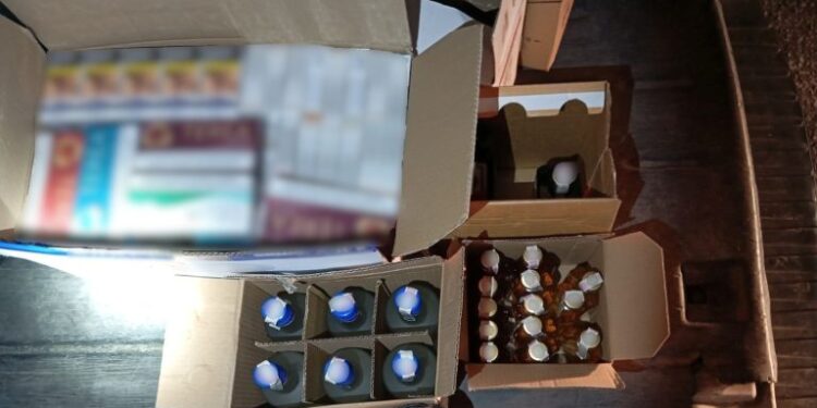 Σέρρες: Χειροπέδες σε 27χρονο για λαθρεμπόριο ποτών και τσιγάρων στον Προμαχώνα