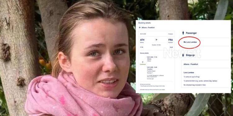 Εξαφάνιση Λόρα: Αυτό είναι το εισιτήριο της 16χρονης με το οποίο ταξίδεψε στη Γερμανία