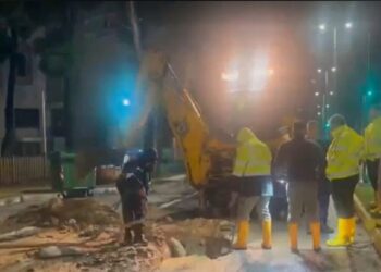 Συναγερμός στα Μελίσσια λόγω καθίζησης οδοστρώματος – Πού έχει διακοπεί η κυκλοφορία