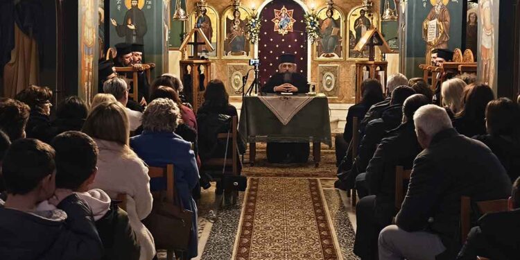 Ομιλία για την οικογένεια στο Μενίδι Αμφιλοχίας από τον Μητροπολίτη Καρπενησίου (φωτο & video)