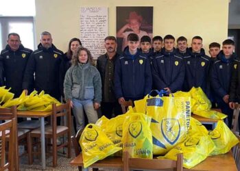 Επίσκεψη των υποδομών του Παναιτωλικού στο «Χαμόγελο του Παιδιού»