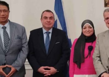 Συνάντηση του Προέδρου Εμποροβιομηχανικού Συλλόγου Μεσολογγίου με την εμπορική ακόλουθο Πρεσβείας της Αιγύπτου