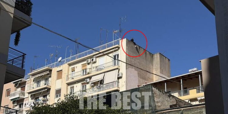 Πάτρα: Γυναίκα απειλεί να πέσει από ταράτσα πολυκατοικίας
