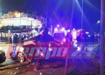 Πάτρα: Δύο νέοι άνθρωποι νεκροί μετά από το τροχαίο