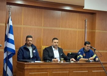 Μεσολόγγι: Συνεδρίασε το Συντονιστικό Πολιτικής Προστασίας υπό την προεδρία του Θ.Μαυρομμάτη