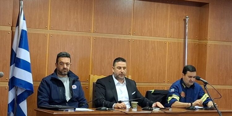 Μεσολόγγι: Συνεδρίασε το Συντονιστικό Πολιτικής Προστασίας υπό την προεδρία του Θ.Μαυρομμάτη