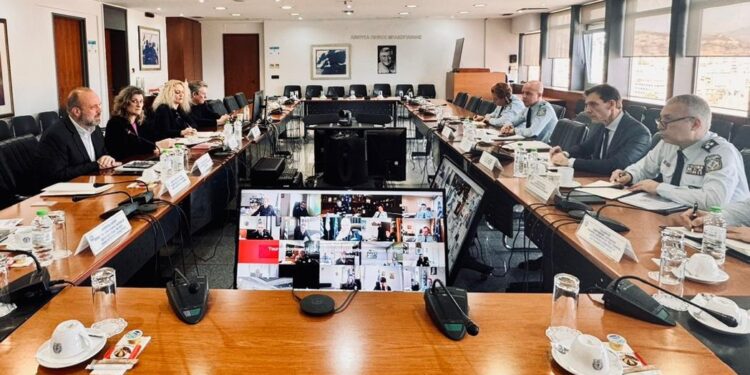 Ευλογιά: Συνάντηση Σ. Πρωτοψάλτη στο Υπουργείο Προστασίας του Πολίτη με ΓΓ Στάθη και τον Αρχηγό της ΕΛ.ΑΣ