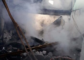 Kαταστράφηκε oλοσχερώς από φωτιά σπίτι κτηνοτρόφου στα Πλατανάκια Σερρών