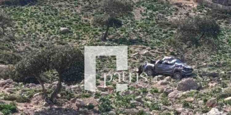 Τροχαίο στο Ηράκλειο: 80χρονος οδηγός έπεσε σε γκρεμό 30 μέτρων και έχασε τη ζωή του