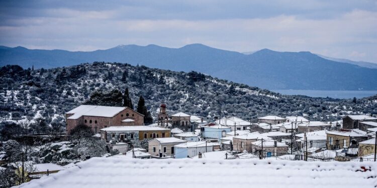Καιρός: Χιόνια και πολικές θερμοκρασίες τις επόμενες ημέρες – Ντύθηκε στα λευκά η βόρεια Ελλάδα