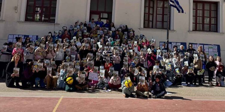 Παναιτωλικός: Ενθουσίασε τους μαθητές η επίσκεψη στο 4ο Δημοτικό Σχολείο Αγρινίου