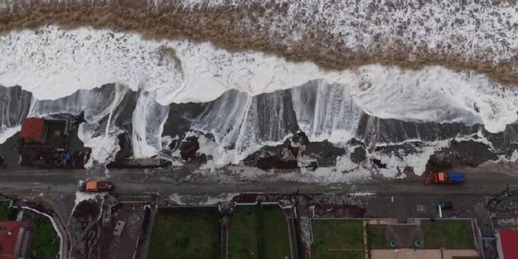 Πνίγηκε στη λάσπη ο Αγιόκαμπος: Εικόνες καταστροφής μετά την ισχυρή βροχόπτωση