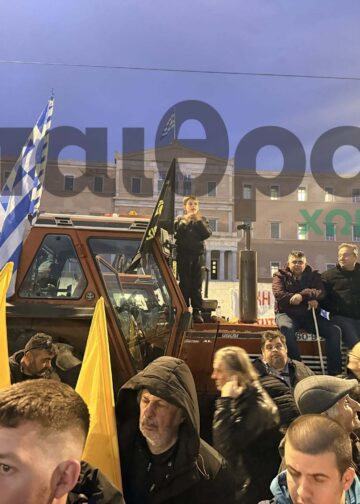 Οι κινητοποιήσεις θα συνεχιστούν στην Agrotica, λένε οι αγρότες που διαδηλώνουν στο Σύνταγμα