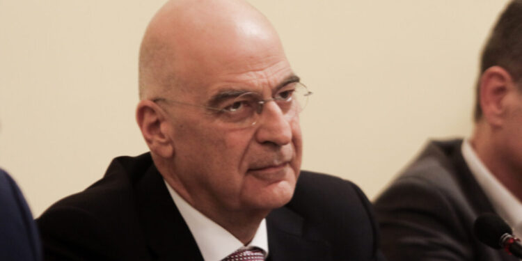 Νίκος Δένδιας από Ουάσιγκτον: Η «Γαλάζια Πατρίδα» δεν βοηθά στον διάλογο με την Τουρκία