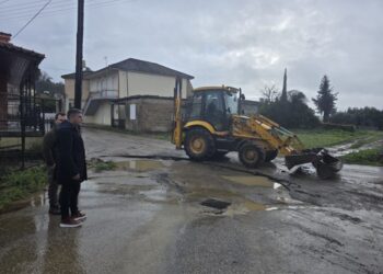 Ηλεία: Zημιές σε δρόμους και καλλιέργειες σε κοινότητες της Ολυμπίας