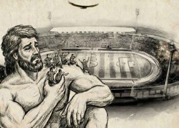 Παναιτωλικός: Πανό για τους οπαδούς του ΠΑΟΚ στον αγώνα με τον Άρη – «Δεν ξεχνάμε, η μνήμη σας ζει»