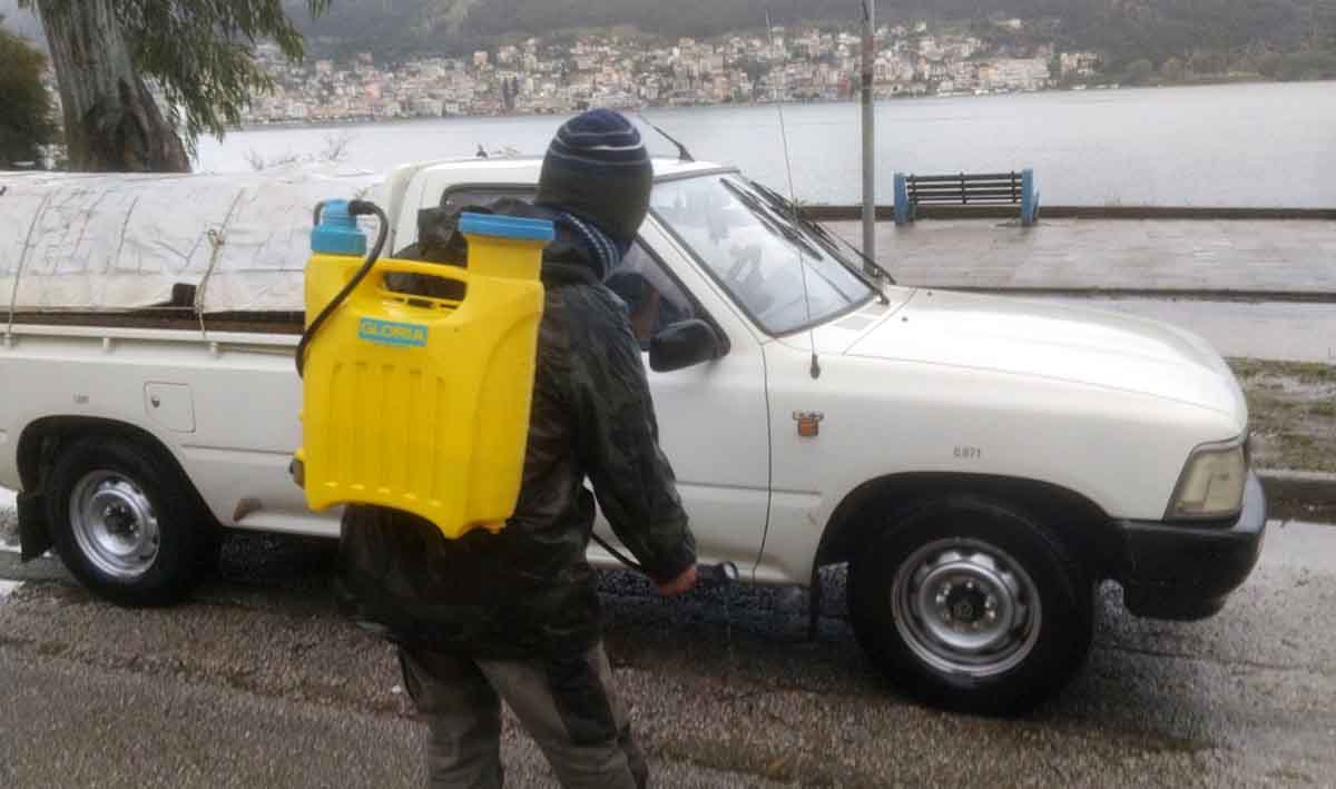 Αμφιλοχία: Σταθμός απολύμανσης οχημάτων στην ανατολική έξοδο προς τα σφαγεία