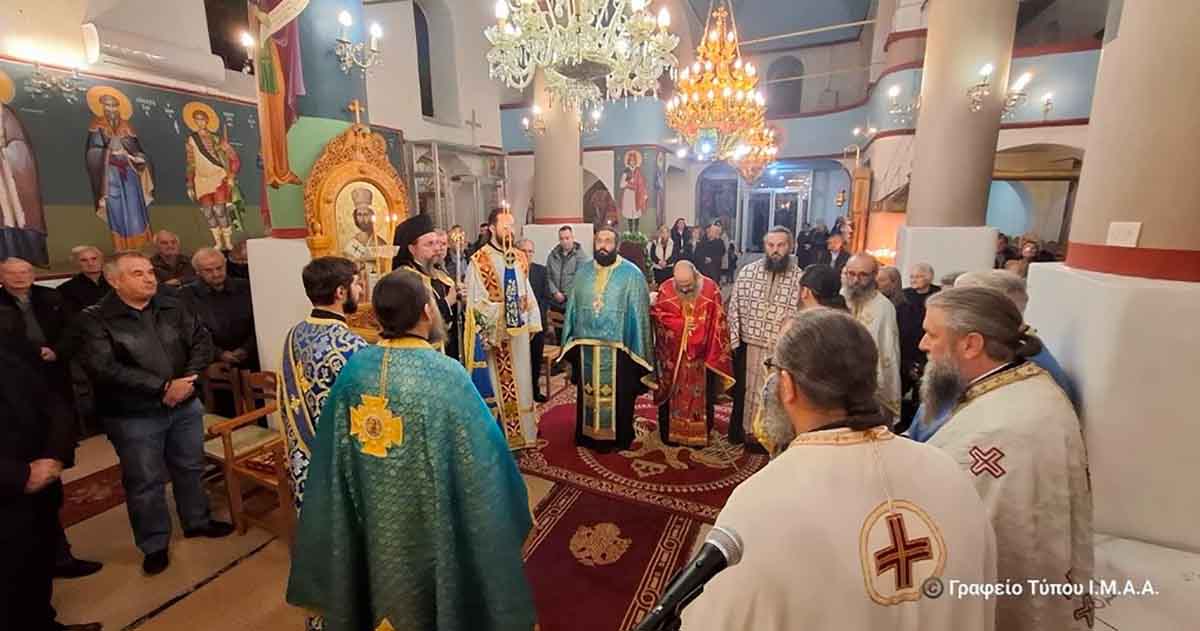 Η εορτή των Εισοδίων της Θεοτόκου στην Κωνωπίνα (φωτο)