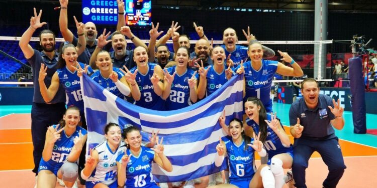 Ιστορική 6η θέση για την Ελλάδα στο Ευρωπαϊκό πρωτάθλημα γυναικών